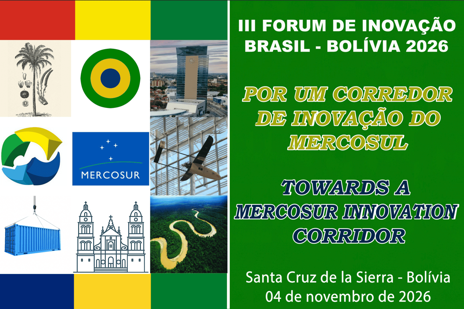 Tercer Foro de Innovacion, Brasil - Bolivia 2026
